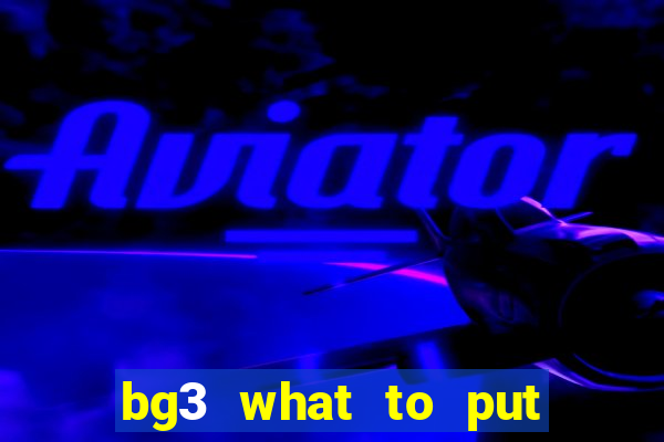 bg3 what to put in ancient altar